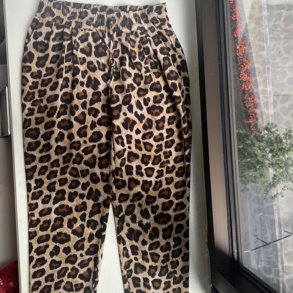 Zara Animal Print Pants
